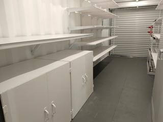 Container workshop interior