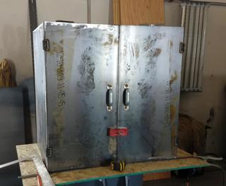 Steel cabinet