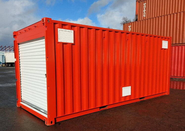 shipping container workshop
